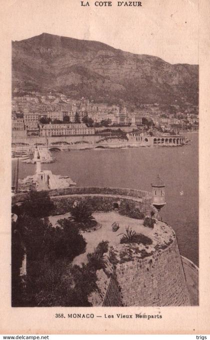 Monaco - les Vieux Remparts