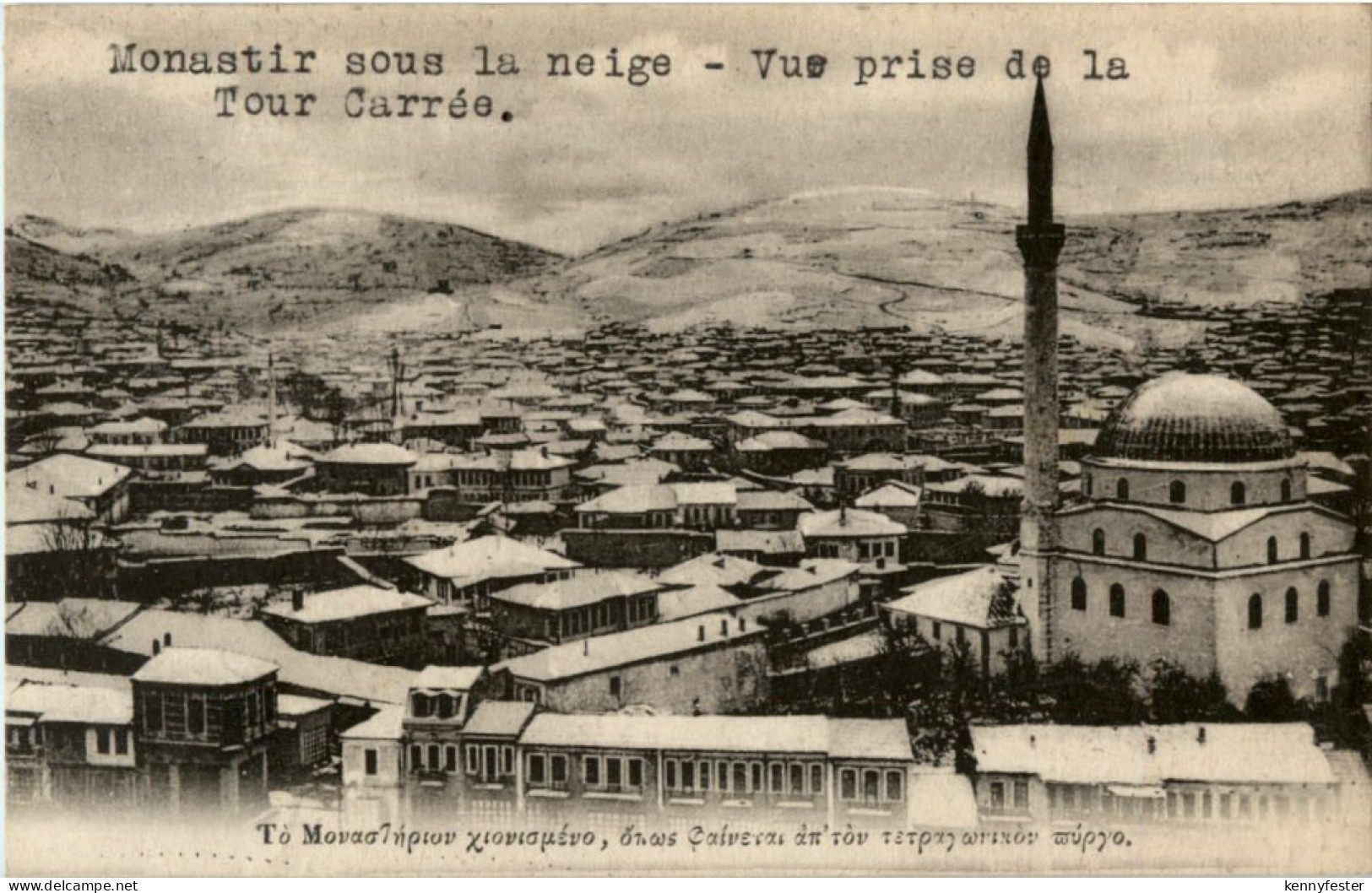 Monastir sous la neige