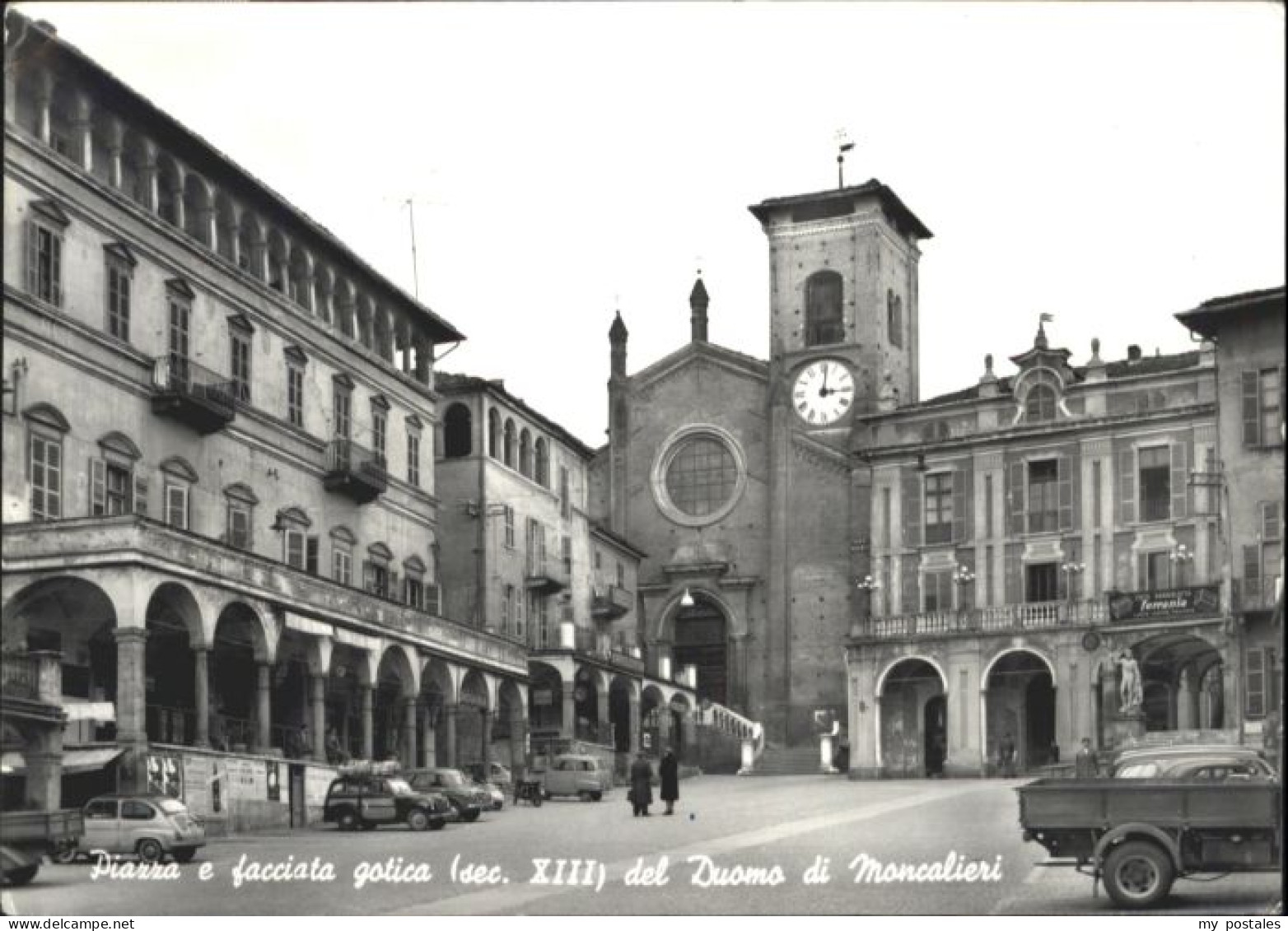 Moncalieri Facciata Gotica Duomo Moncalieri