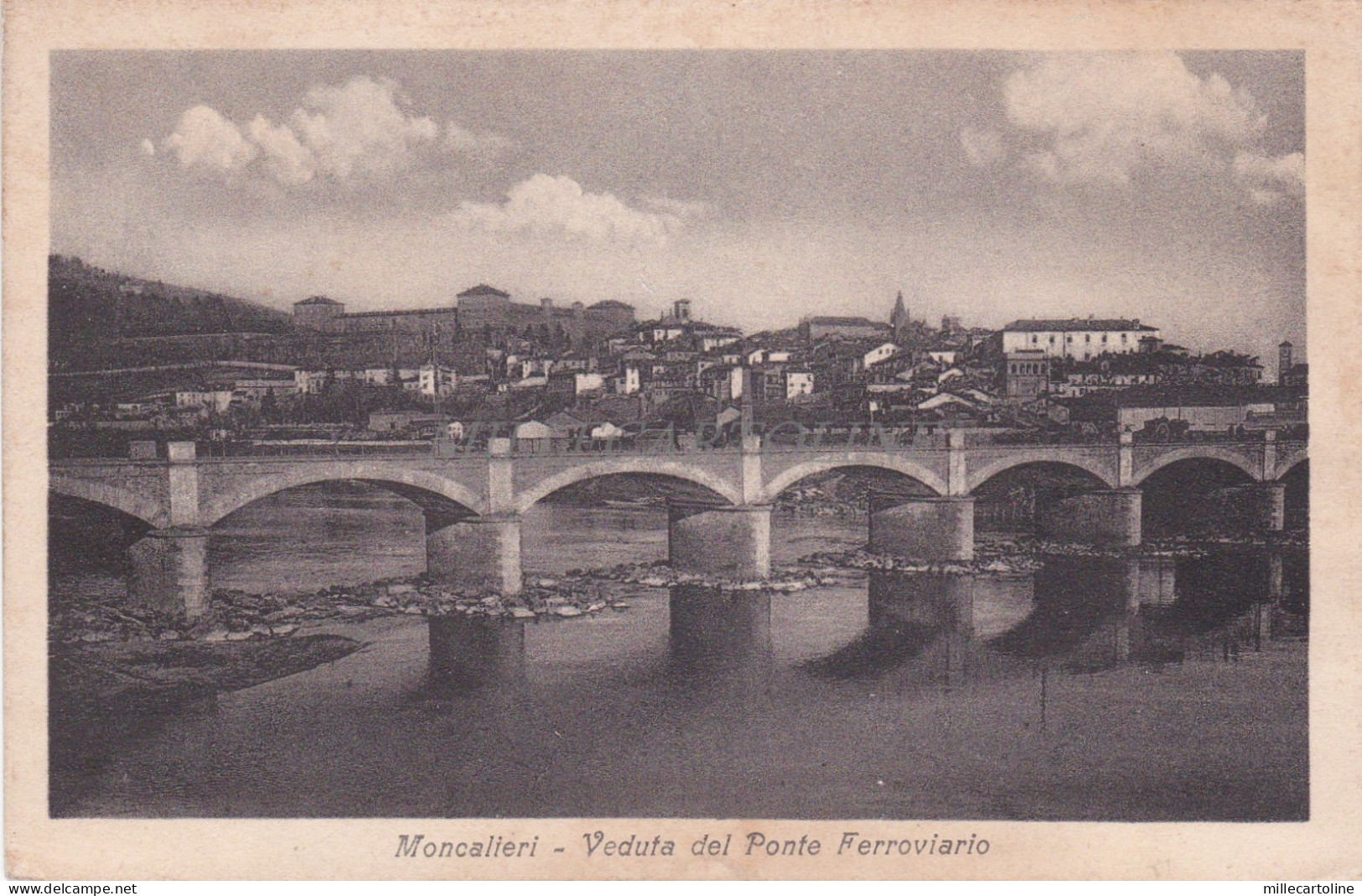 MONCALIERI - Veduta del Ponte Ferroviario