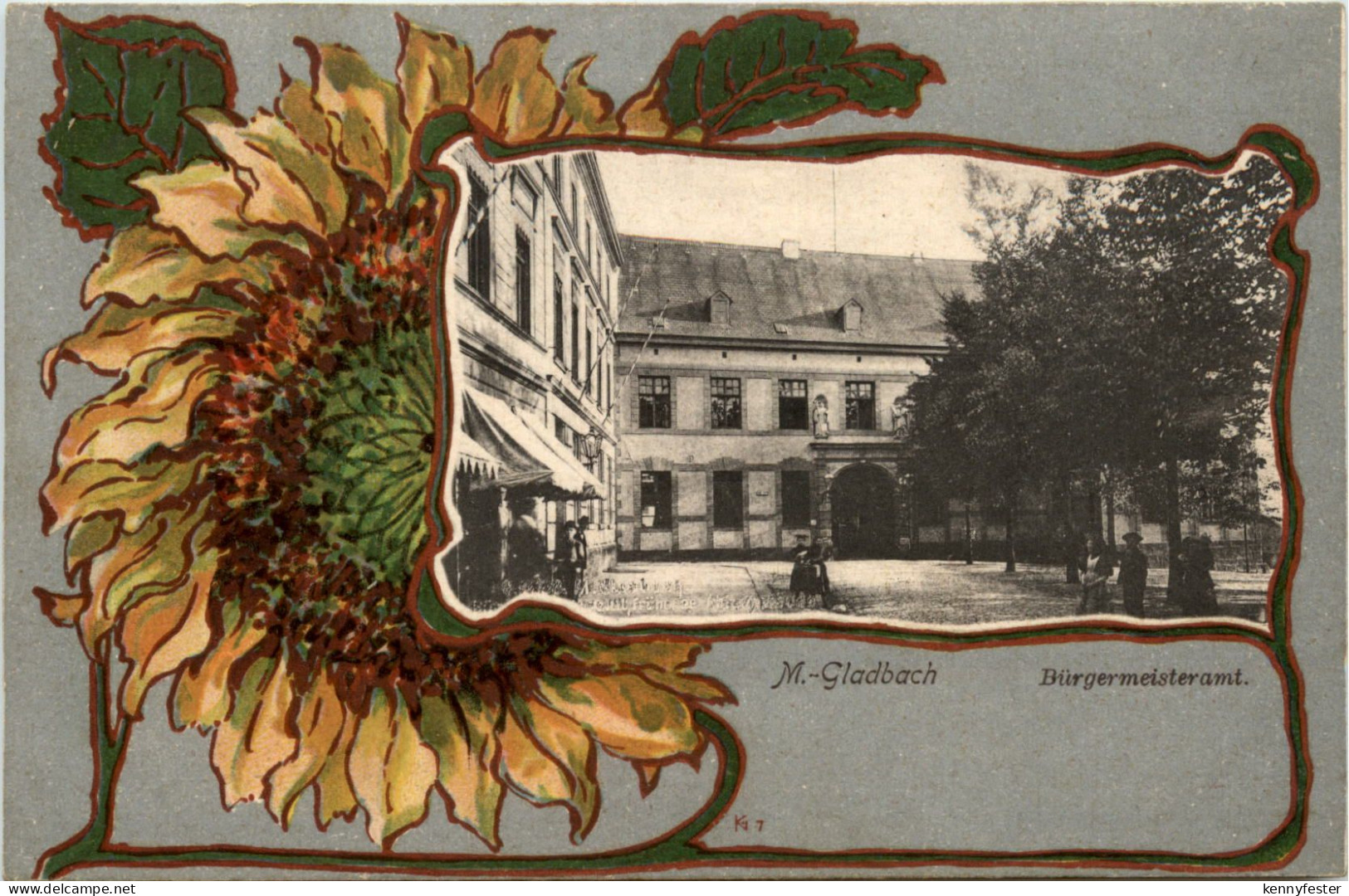 Mönchengladbach - Bürgermeisteramt - Litho