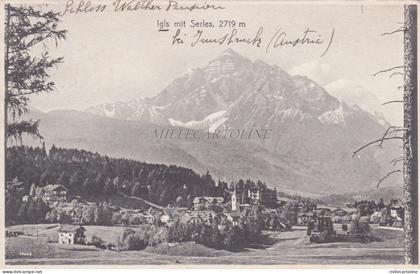 AUSTRIA - Igls bei Innsbruck - Igls mit Serles (2719m.) - 1935