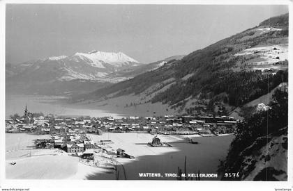 Austria Wattens Tirol M Kellerjoch Mountain RPPC vintage postcard