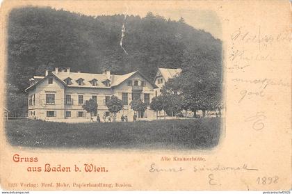 B23243 Baden bei Wien Alte Krainerhutte  austria