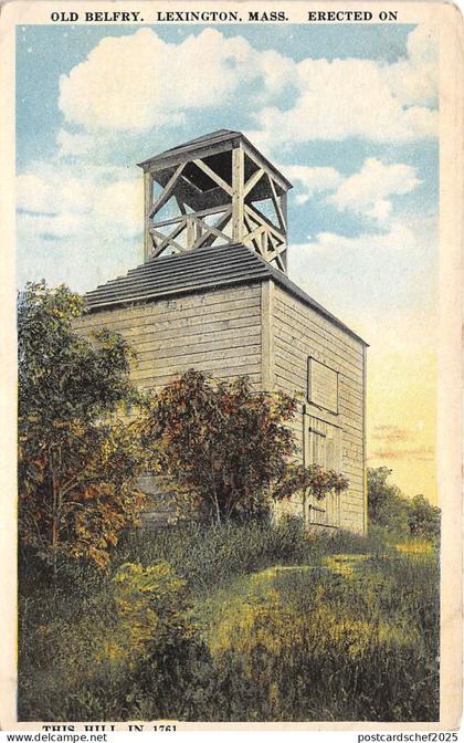 B41400 Old Belfry Lexington Mass    usa