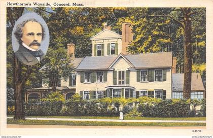 B41419 Hawthrone`s Wayside Concord Mass    usa