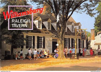 B52259 Williamsburg Virginia Raleigh Tavern  usa