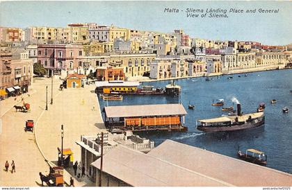 B70874 Malta Sliema landing Place Malta