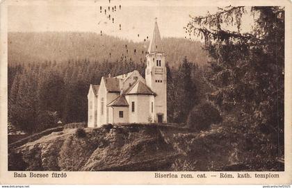 B71331 Borsec furdo Biserica rom cat Rom kath templom  borszek harghita romania