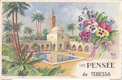 B81217 une pensee de tebessa algeria  front/back image