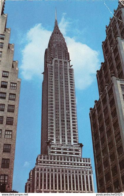 BF36187 chrysler building  new york city  USA  front/back scan