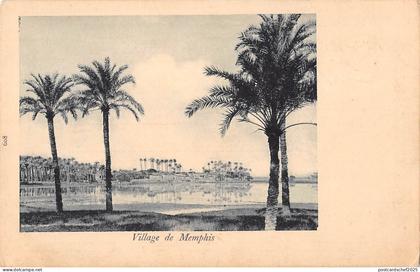 BR100088 village de memphis egypt africa