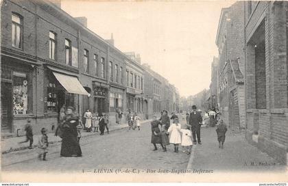 br104566 lievin rue jean baptiste defernez real photo france