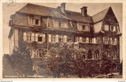 C039 Austria, Neulengbach Erholungheim 1937 vintage postcard