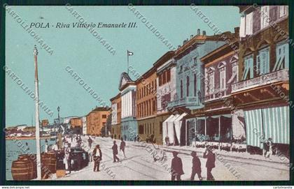 Croazia Pola cartolina QK4588