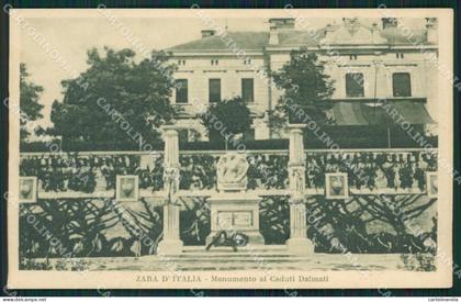 Croazia Zara d'Italia cartolina KV3629