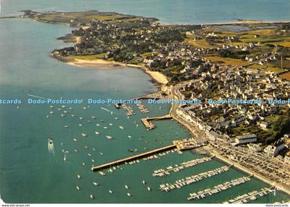 D036450 La Bretagne En Couleurs. La Trinite Sur Mer. Vue Generale Sur Le Port de