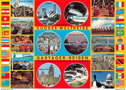 D108769 Grosse Sudsee Weltreise. Gastager Reisen. Sydney. Singapur. Bombay. Indi