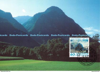 D109426 Balzers. Furstentum Liechtenstein. Maler aus Liechtenstein. Anton Fromme