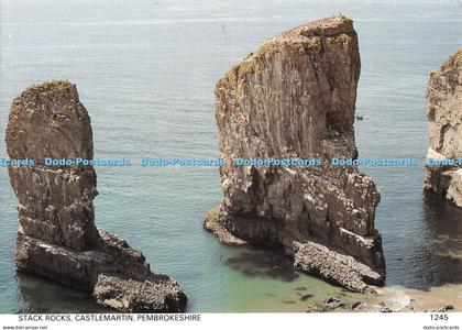 D122532 Pembrokeshire Stack Rocks Castlemartin Pembrokeshire Eye Postcards Haven