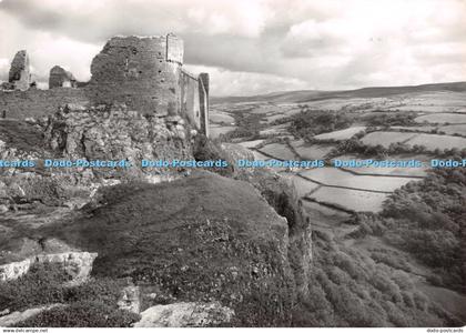 D130491 Carreg Cennen Castle near Llandilo Carmarthenshire Castle from S W Minis