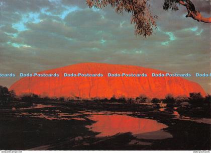 D132725 Sunrise Reflection of Ayers Rock Alice Springs Tours Stan Cawood