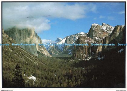 D140391 Yosemite National Park 4593 Valley View of Yosemite National Park John W