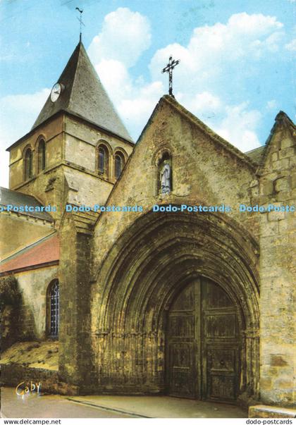 D141377 3 Beauvoir sur Mer Vendee Porche de lEglise Saint Philbert XIVe siecle R