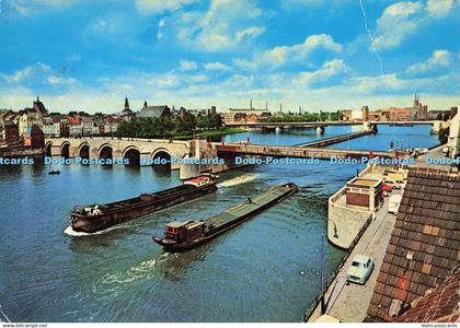 D145289 Maastricht. Bruggen. Muva. 1972