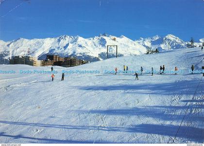 D179203 Thyon. Veysonnaz. avec les Alpes d Herens. Jubin. 1983