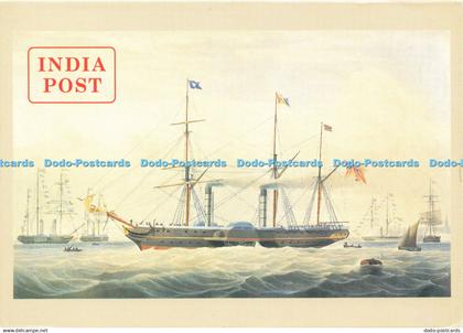 D189419 India Post. India UK Mails. National Postal Museum