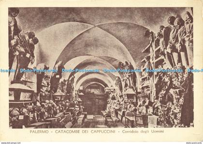 D200269 Palermo Catacombe dei Cappuccini Corridoio degli Uomini
