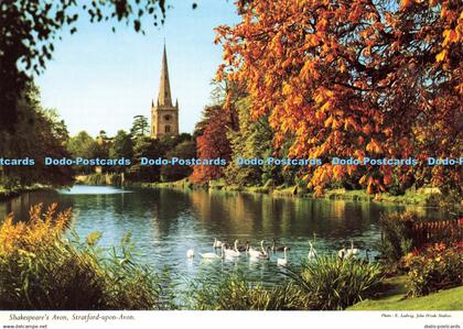 D203824 Stratford upon Avon Shakespeare Avon John Hinde E Ludwig