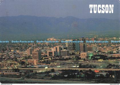 D220184 Tucson Arizona Tucson at Sunset Nestled Below the Santa Catalina Mountai
