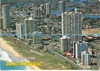 D220556 Greetings from Surfers Paradise Q Gold Coast Murray Views