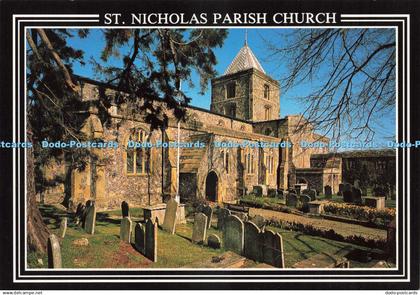 D227088 West Sussex Arundel St Nicholas Parish Church Apertures of Arundel 1991