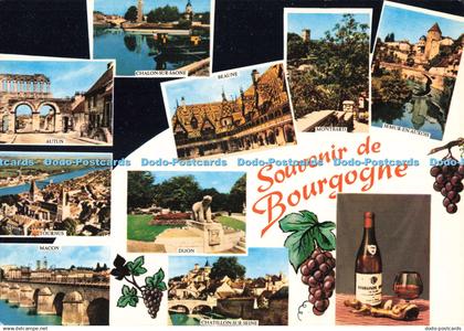 D253893 Souvenir de Bourgogne Dijon Cim Multi View