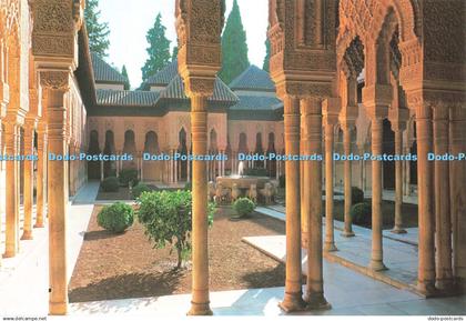 D254041 Granada Alhambra Lions Court Postales Granada