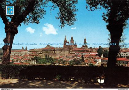 D267566 Santiago de Compostela General View Fisa Dominguez