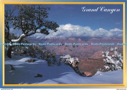 D268569 Grand Canyon In Winter John Hinde Verkamps Grand Canyon National Park 19