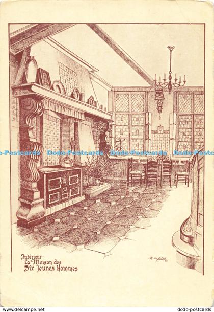D269783 Interieur La Maison des Sir Jeunes Hommes