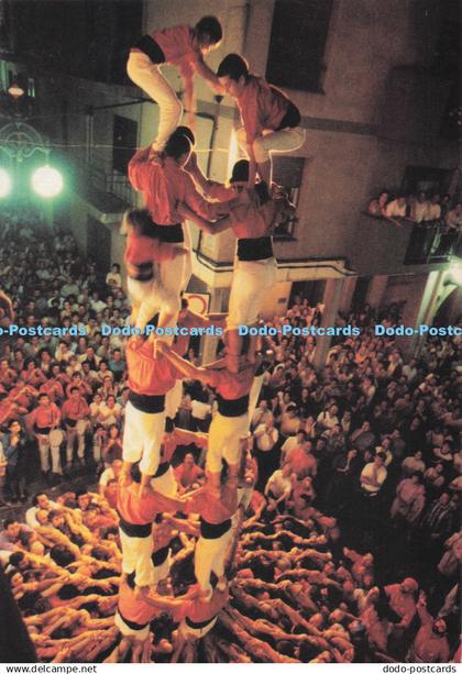 D278990 Feste Castells o Piramidi Umane