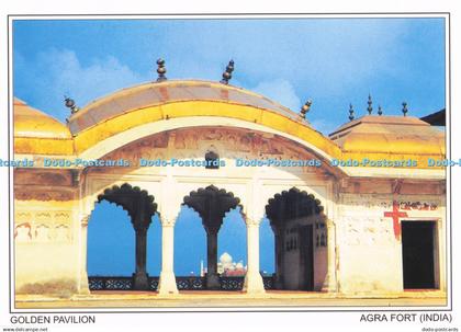 D283661 India Agra Fort Golden Pavilion India Cards