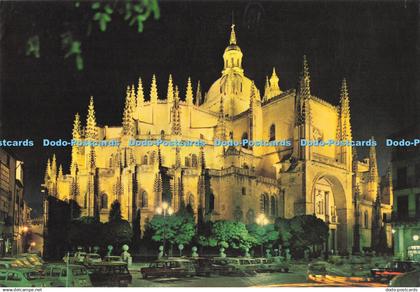 D284015 Segovia Cathedral at Night Arribas