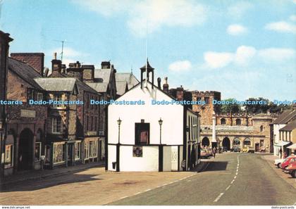 D284288 Appleby in Westmorland Moot Hall Low Cross and Parish Church of St Lawre