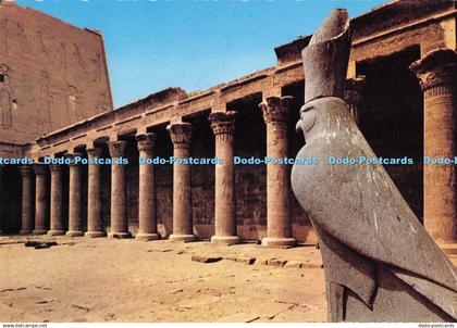 D291298 Edfu. Forecourt in Horus Temple. Dar El Kitab el Guedid