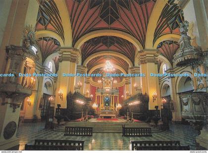 D298027 Peru. Lima. Cathedral. Central Nave. Peru Antiguo Slides. No. 146. E. Ei