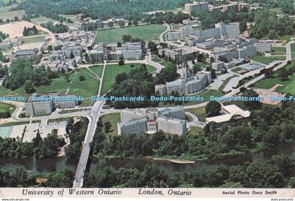 D300206 London Ontario University of Western Ontario Plastichrome by Colourpictu