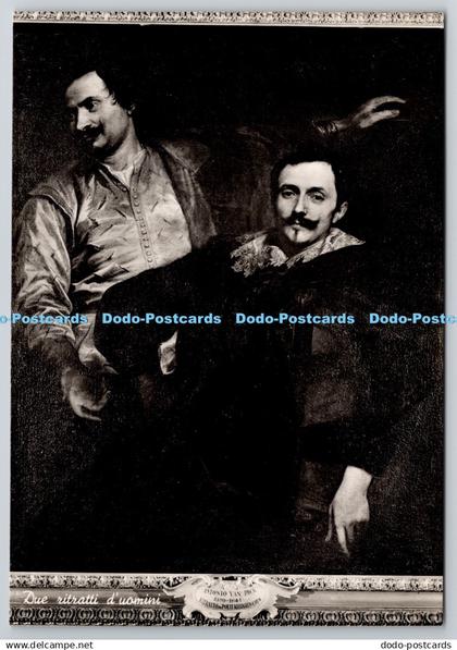 D312692 Due ritratti d uomini. Antonio Van Dyck. Roma Pinacoteca Capitolina. Enr