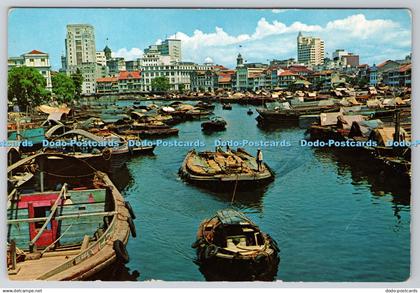 D320326 Singapore. The Singapore River. S. W